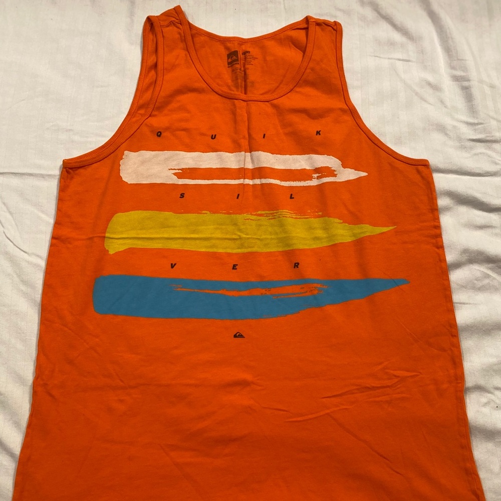 Quicksilver Men’s Orange Tank Top